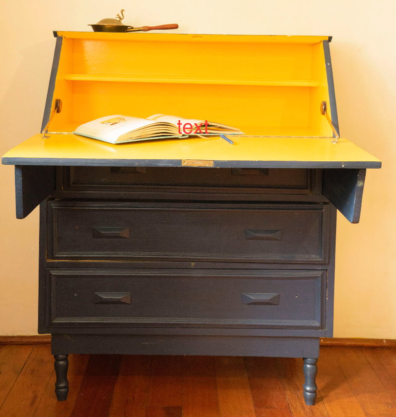 Escritorio Secreter azul