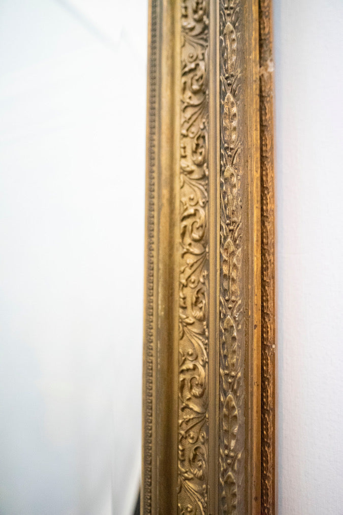 Espejo Antiguo Dorado