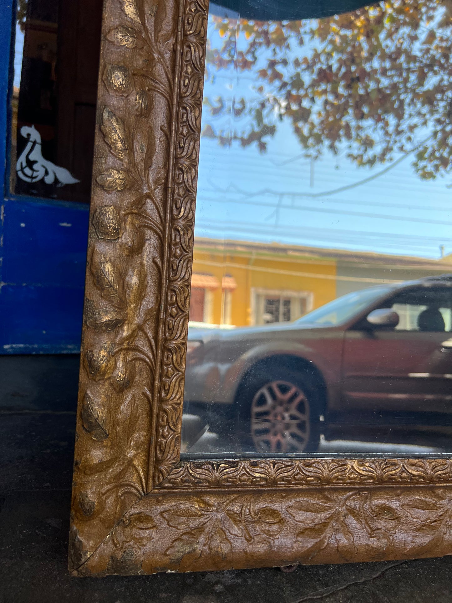 Espejo grande biselado